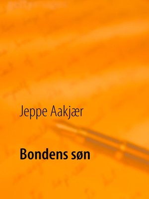 cover image of Bondens søn